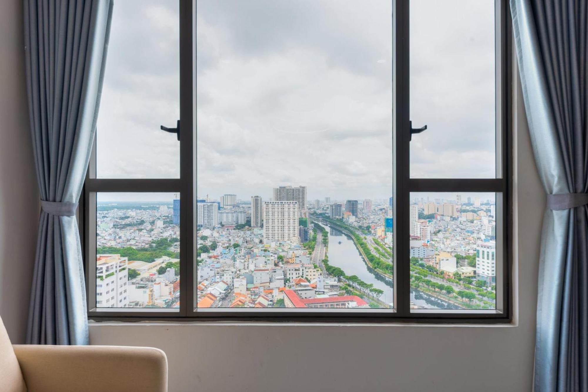 Chau Apartments - Infinity Pool- Ben Thanh Ho Či Minovo Město Exteriér fotografie